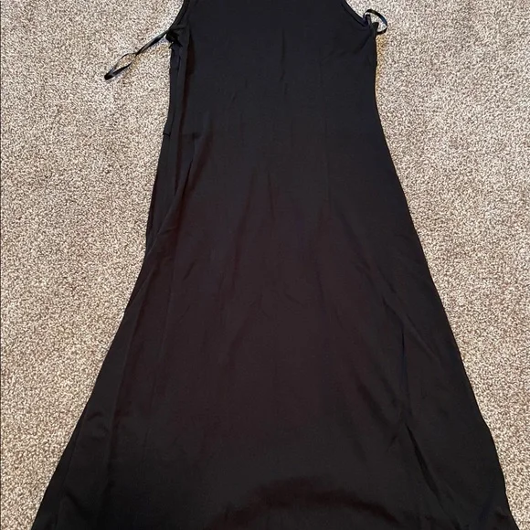 Ann Taylor Loft Size 0 Black Sleeveless Dress - Picture 5 of 7
